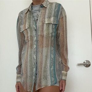 Equipment Skylar silk top